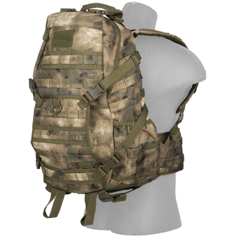 Lancer Tactical 600D Polyester Fast Pack EDC Backpack - AT-FG