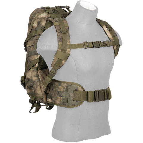 Lancer Tactical 600D Polyester Fast Pack EDC Backpack - AT-FG