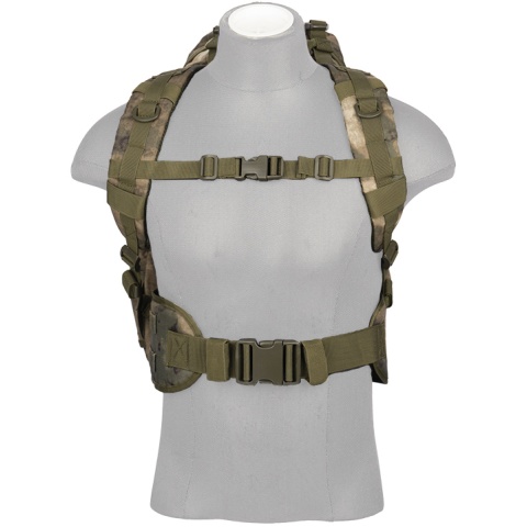 Lancer Tactical 600D Polyester Fast Pack EDC Backpack - AT-FG