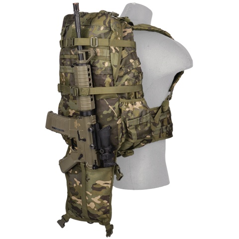 Lancer Tactical 600D Polyester Fast Pack EDC Backpack - AT-FG