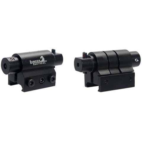 Lancer Tactical Red Laser  - BLACK