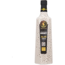 Lancer Tactical 5100 Round 0.20g ABS Airsoft BBs (Color: White)
