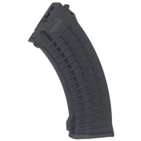 Lancer Tactical Airsoft 420rd AK-47 Waffle Flash Magazine - BLACK