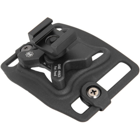 Lancer Tactical Airsoft 20mm Belt Weapon Link - BLACK