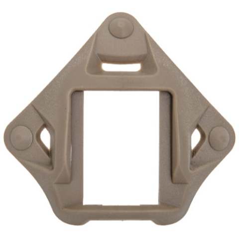 Lancer Tactical Airsoft VAS NVG Helmet Shroud - DE