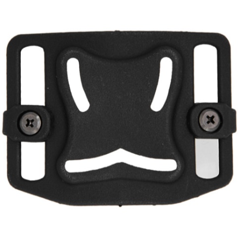 Lancer Tactical Airsoft Belt MOLLE Backplane - BLACK