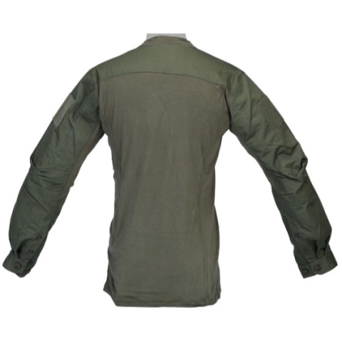 Lancer Tactical Airsoft TLS Half Shell Shirt - OD GREEN