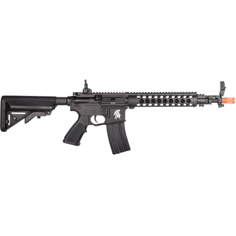 Lancer Tactical Metal M4 Modular RIS MOD2 Airsoft AEG Rifle -BLACK