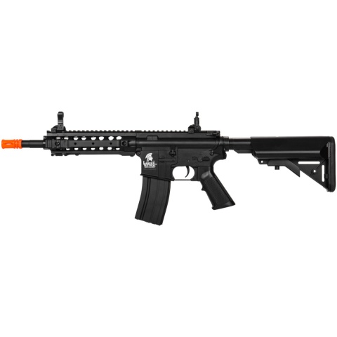 Lancer Tactical Airsoft LT-24 CQB M4 AEG w/ Free Float Rail - BLACK