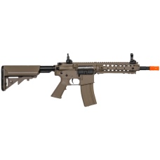 Lancer Tactical Airsoft LT-24 CQB M4 AEG w/ Free Float Rail - DARK EARTH