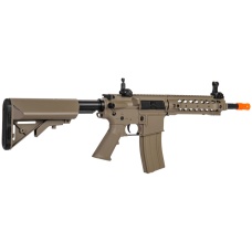 Lancer Tactical Airsoft LT-24 CQB M4 AEG w/ Free Float Rail - DARK EARTH