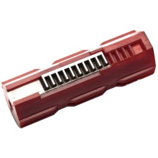 Lonex Extreme Toughness Polycarbonate Airsoft Piston-Ten Teeth - RED