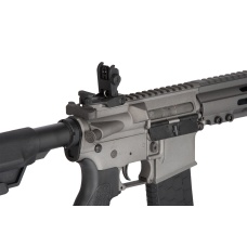 Lancer Tactical Bravo MK1 SMR Black Jack Airsoft Rifle - MIDNIGHT GRAY