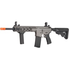 Lancer Tactical Bravo MK1 SMR Black Jack Airsoft Rifle - MIDNIGHT GRAY