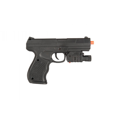 UK Arms P299AF Polymer Spring Airsoft Pistol - BLACK