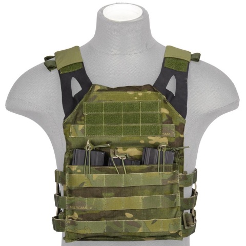 AMA Airsoft Scout Jumper Tactical Vest - CAMO TROPIC
