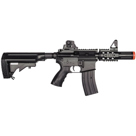 WellFire Airsoft Hybrid M4 CQB AEG Rifle - BLACK