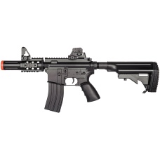 WellFire Airsoft Hybrid M4 CQB AEG Rifle - BLACK