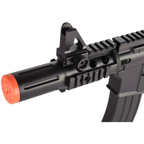 WellFire Airsoft Hybrid M4 CQB AEG Rifle - BLACK