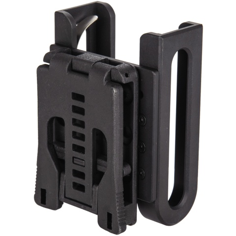 Lancer Tactical 4PC Airsoft Shotgun Shell Holder w/ Belt Clip - BLACK