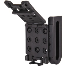 Lancer Tactical 4PC Airsoft Shotgun Shell Holder w/ Belt Clip - BLACK