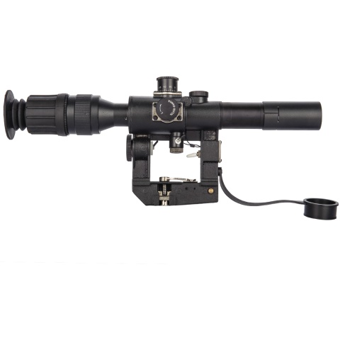 AMP Tactical 4x26 SVD Airsoft Dragunov Scope w/ PSO-1 Reticle - BLACK - DISCONTINUED
