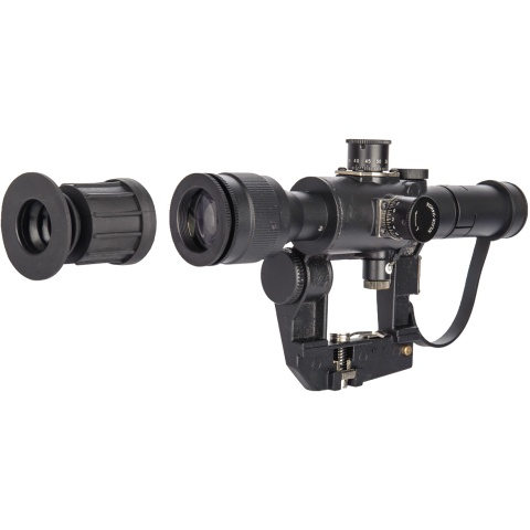 AMP Tactical 4x26 SVD Airsoft Dragunov Scope w/ PSO-1 Reticle - BLACK - DISCONTINUED