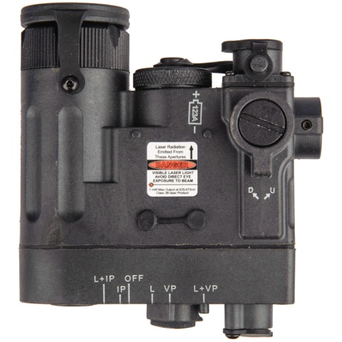 Element Multi-Function Airsoft PEQ Laser / IR Device - BLACK