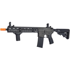 Lancer Tactical Airsoft M4 SMR AEG Black Jack Carbine - BLACK