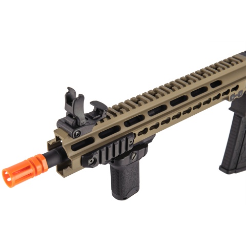 Lancer Tactical Airsoft M4 SMR AEG Black Jack Carbine - DARK EARTH