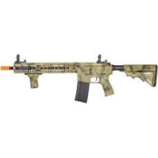 Lancer Tactical Airsoft M4 SMR AEG Black Jack Carbine - ATFG