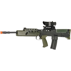 HFC Airsoft L85 A1 Spring Powered Rifle w/ Scope - OD GREEN