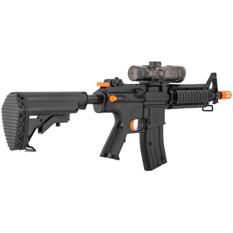 JG Airsoft M4 Water Pellet Gun w/ Laser - BLACK