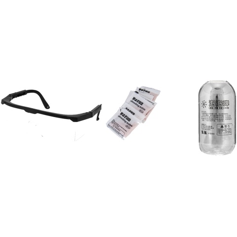 JG Airsoft M4 Water Pellet Gun w/ Laser - BLACK