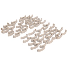 Lancer Tactical Airsoft 60pc Rail Index Clip Set - TAN