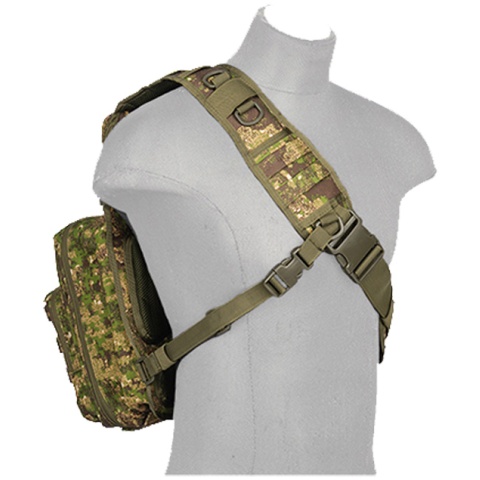 Lancer Tactical Airsoft Messenger Utility Shoulder Bag (Color: PC Green)