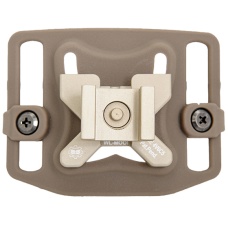 Lancer Tactical Airsoft 20mm Belt Weapon Link - DE