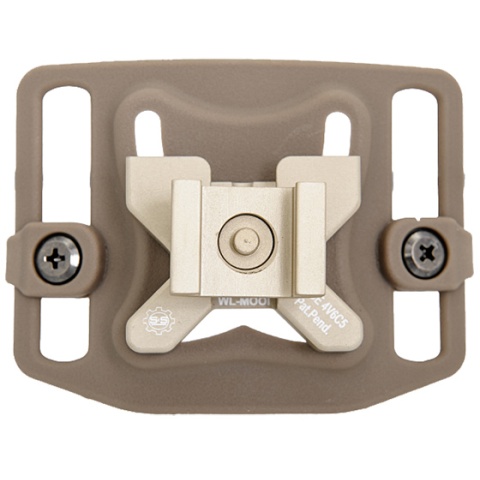 Lancer Tactical Airsoft 20mm Belt Weapon Link - DE