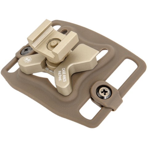 Lancer Tactical Airsoft 20mm Belt Weapon Link - DE