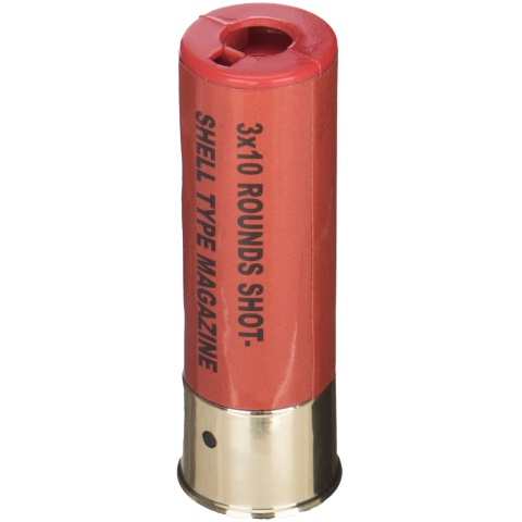Double Eagle M56 Single Airsoft Shotgun Shell Type Magazine - RED