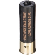 Double Eagle M56 Single Airsoft Shotgun Shell Type Magazine - BLACK