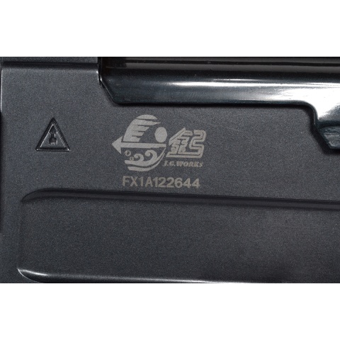 JG Full Metal Gearbox Folding Stock AK47S Airsoft AEG Rifle - BLACK