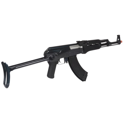 JG Full Metal Gearbox Folding Stock AK47S Airsoft AEG Rifle - BLACK