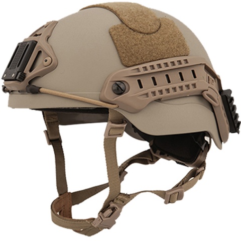 Lancer Tactical RSFR Sentry XP Airsoft Helmet - DARK EARTH (M/L)