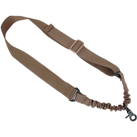 AMA Airsoft Tactical One Point Nylon Bungee Sling - TAN