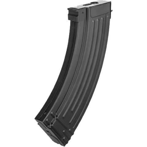 JG Metal AK47 70rd Low Capacity Airsoft AEG Magazine - BLACK