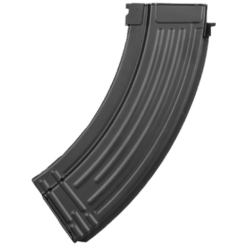 JG Metal AK47 70rd Low Capacity Airsoft AEG Magazine - BLACK
