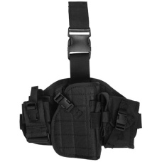 Lancer Tactical Airsoft MOLLE Platform Drop Leg Pistol Holster - BLACK