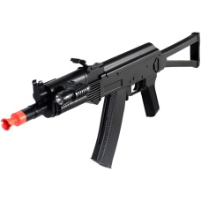 UK Arms P74 AK74 Airsoft Spring Rifle w/ Laser & Flashlight (Color: Black)