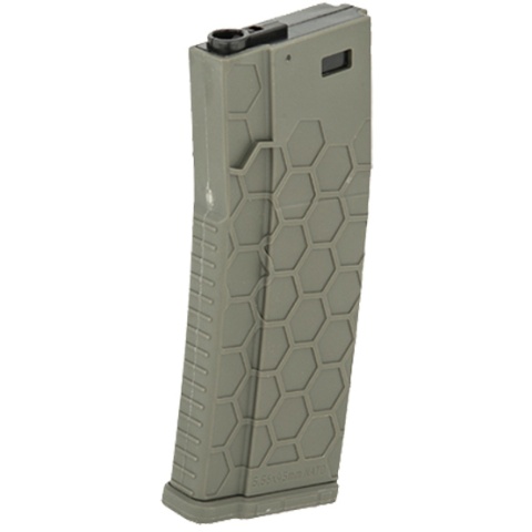Dytac Hexmag Licensed Airsoft 120rd Midcap Magazine - OD GREEN